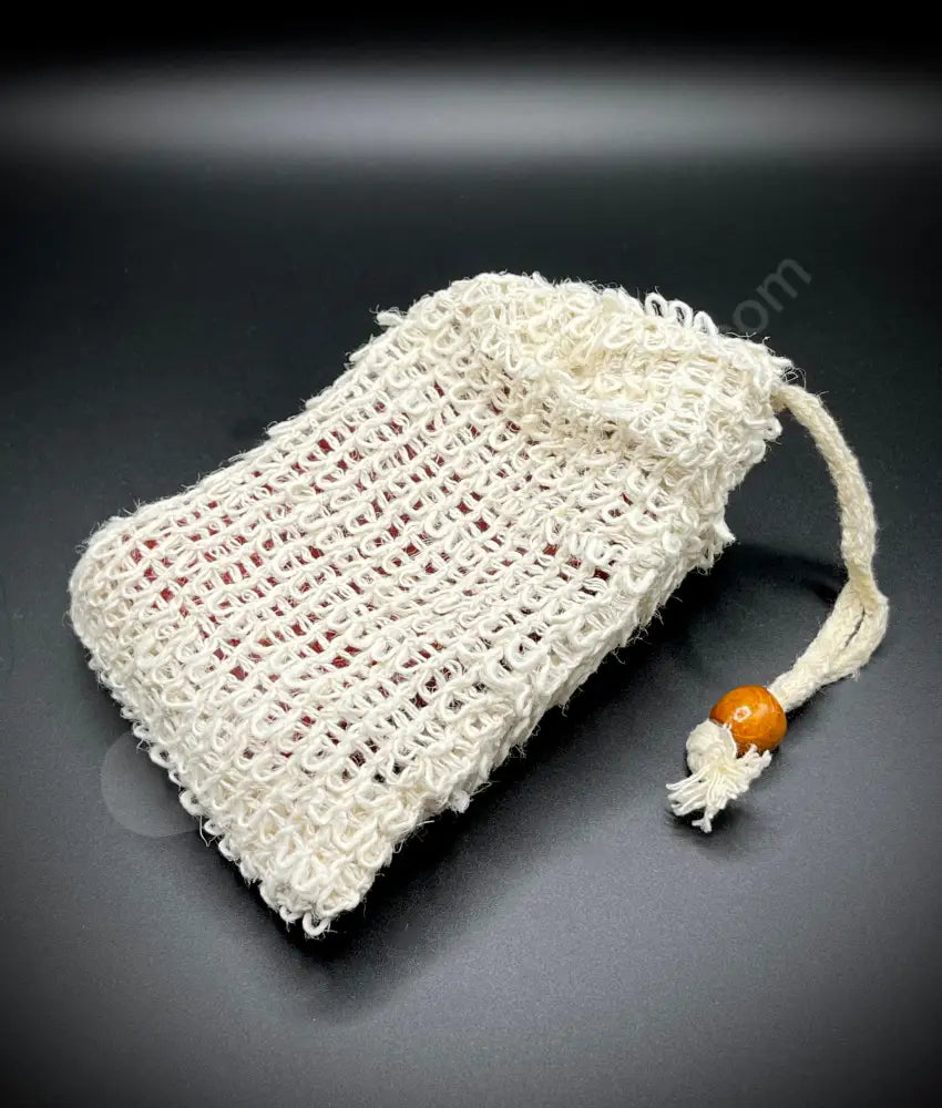 Exfoliating Drawstring Soap Pouch Accessories