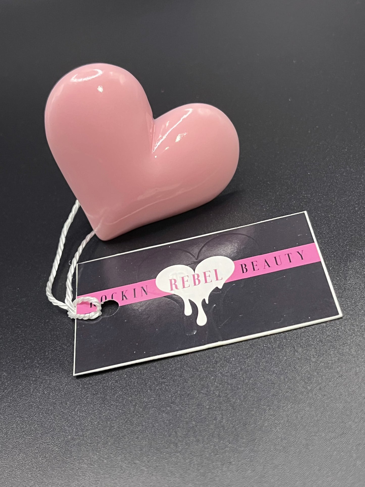 Automobile Vent Clip Air Freshener - Pink Heart