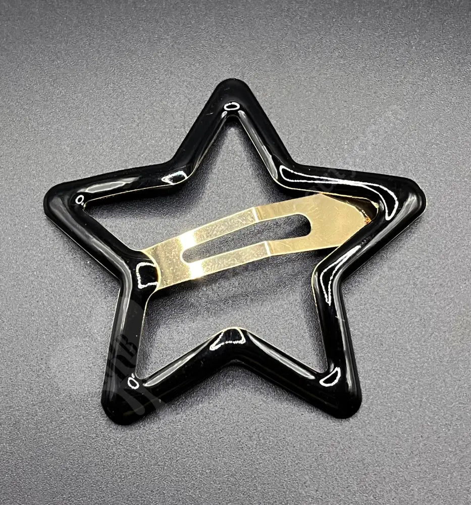 4Pc Star Hair Clips Style