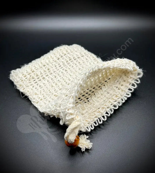 Exfoliating Drawstring Soap Pouch Accessories