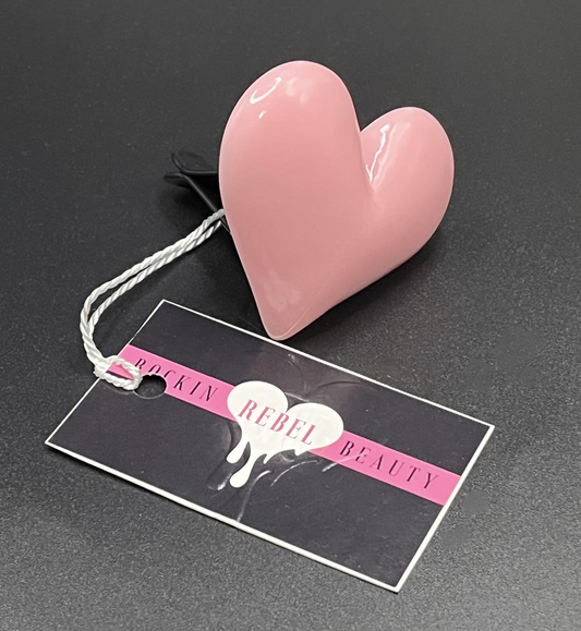 Automobile Vent Clip Air Freshener - Pink Heart