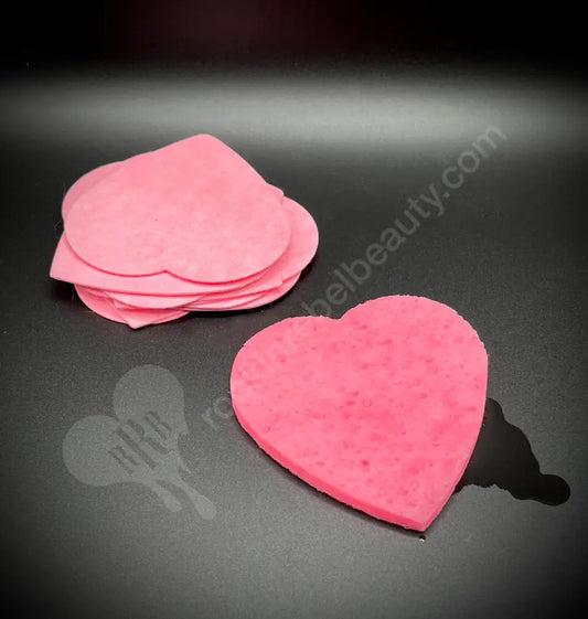 Heart Sponges (10 Pc) Accessories