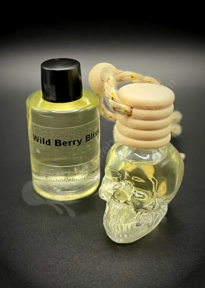 Skull Car Air Freshener - Wild Berry Bliss Accessories